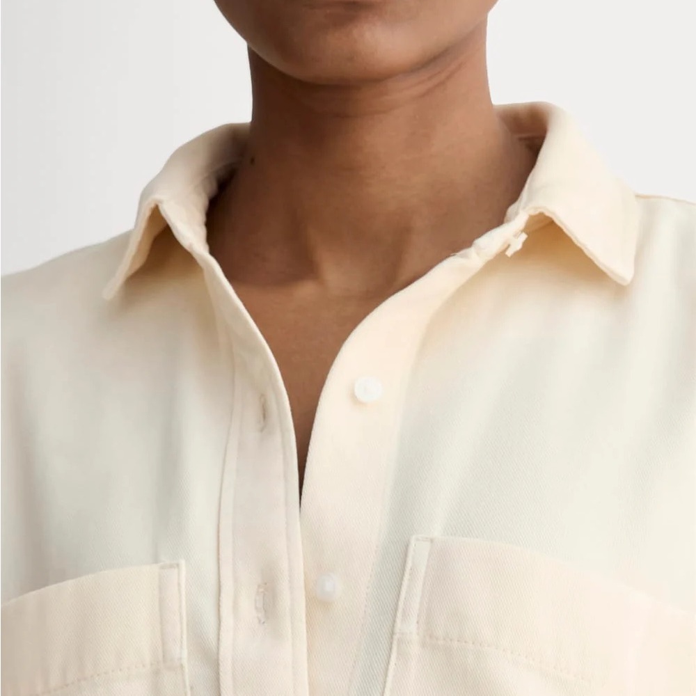 Everlane Off-White Blouse